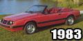 1983 Mustang Cloth Seat Upholstery