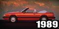 1989 Mustang Cloth Seat Upholstery