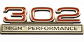 Mustang Cubic Inch Emblems