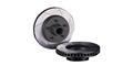 Mustang Front Drilled & Slotted Brake Rotors