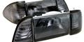 Mustang Black / Smoked Headlights