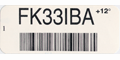 Mustang Engine Calibration Code Decals