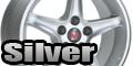 Silver Mustang Wheels